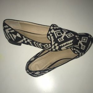 Tribal Print Dress Shoes